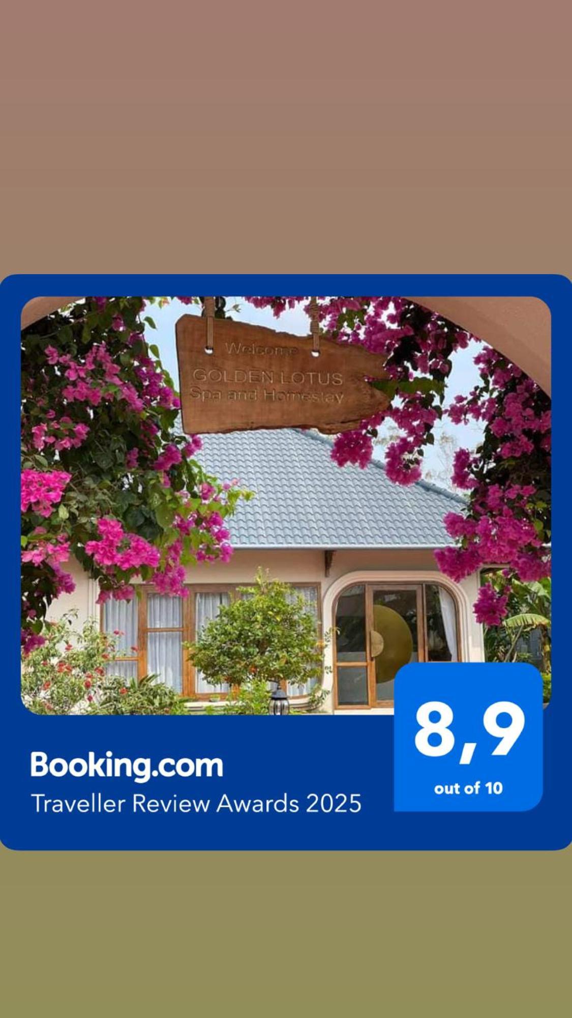 Golden Lotus Spa & Homestay Ap Thien Phuoc Kültér fotó